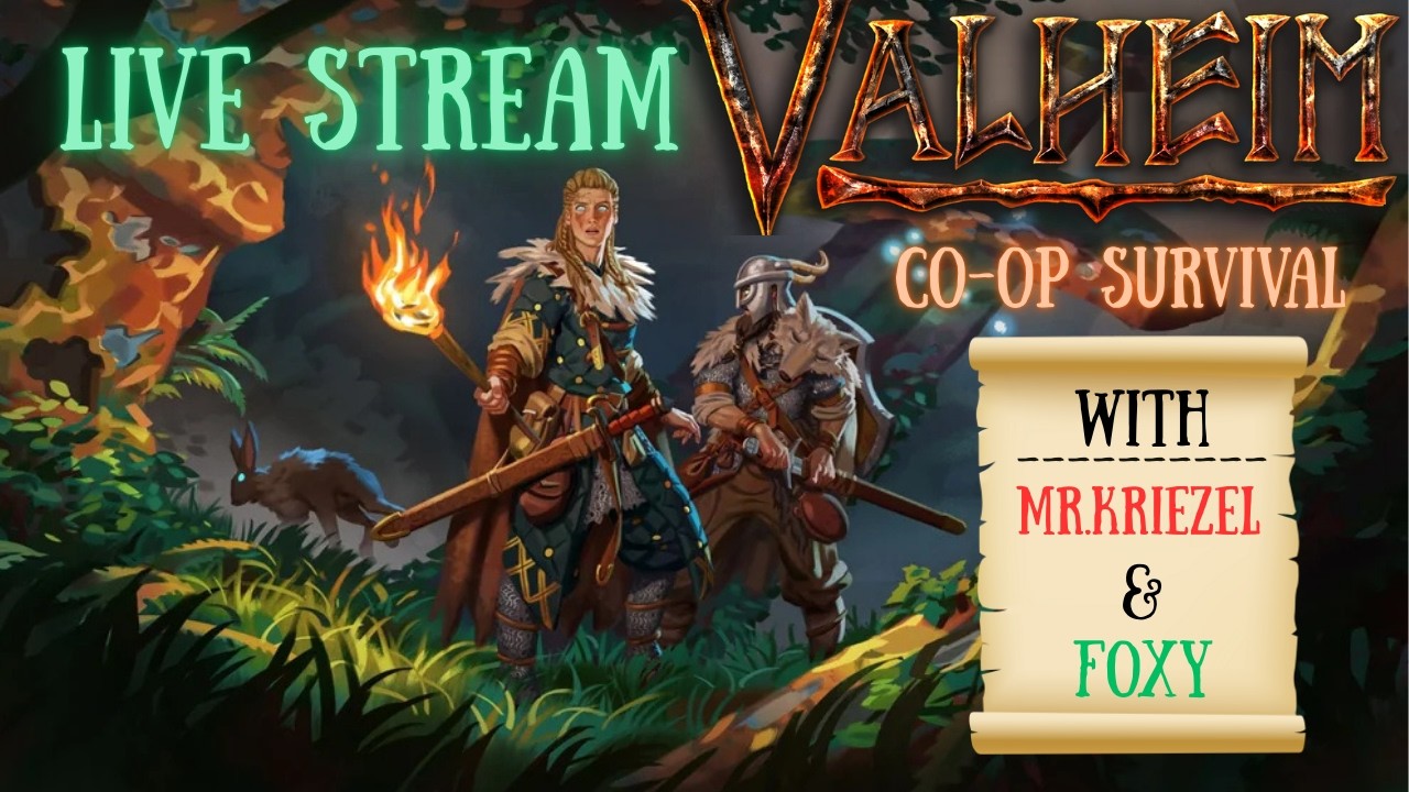 Valheim: CoOp Survival With Mr.Kriezel, Foxy, & Maniacs