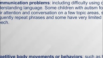 4/18/17 ASD Series Infancy to Early Childhood 0 to 3