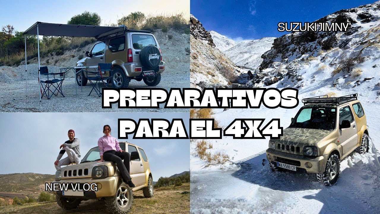 MONTAMOS TOLDO LATERAL AL SUZUKI JIMNY Y LO PREPARAMOS PARA EL INVIERNO | GRXGARAGE