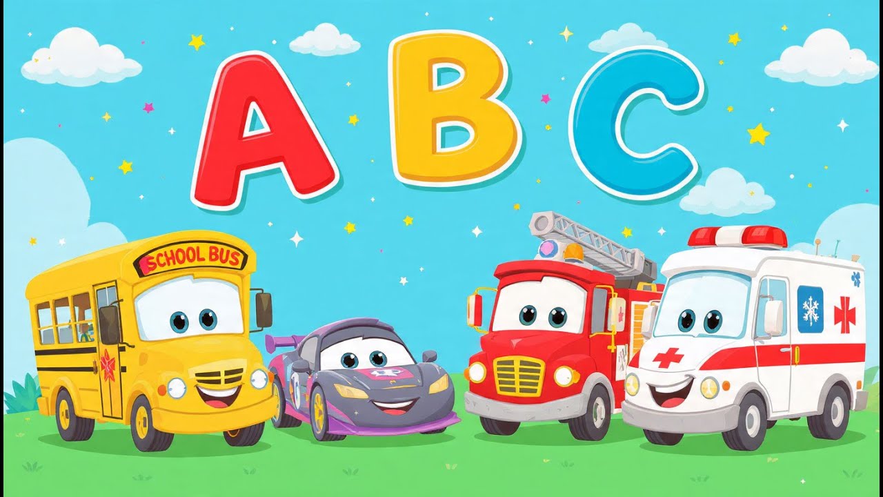 Cars ABC Song ๐ | Learn the Alphabet with Fun Vehicles for Kids - YouTube