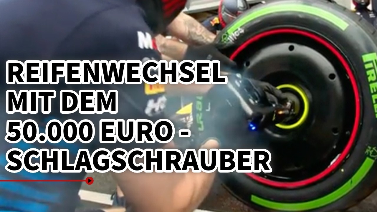Formel 1-Wissen: Brachiale Kräfte und viel Kohle stecken im Reifenwechsel | Prof. Brändle erklärt