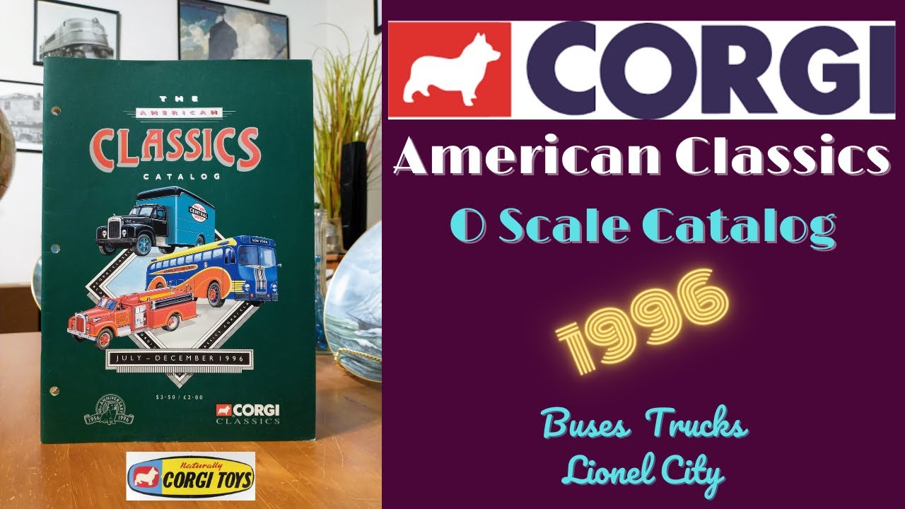 Corgi American Classics Buses & Trucks O Scale Catalog of 1996