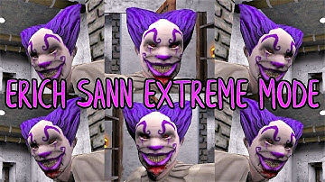 Erich Sann Extreme Mode Clown Enemy Full Gameplay Version 1.9.9.2