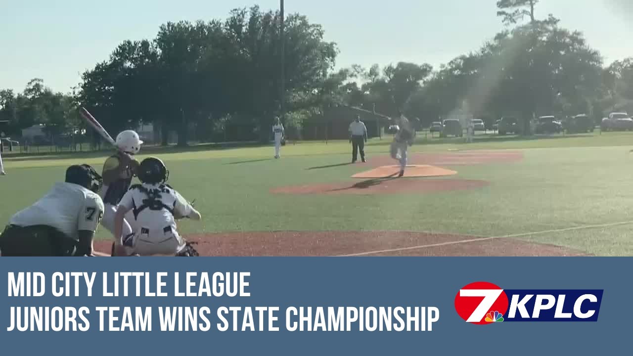 Sports Persons of the week Mid City Little League Juniors team wins
