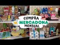 COMPRA MENSUAL MERCADONA 2020