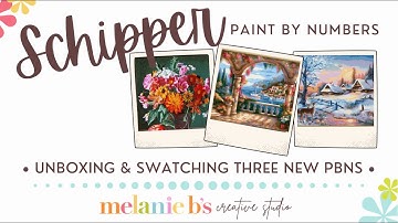 MORE SCHIPPER PAINT BY NUMBERS?! Let’s Swatch The Paints in My THREE NEW KITS! WOW! WOW! WOW! PBN