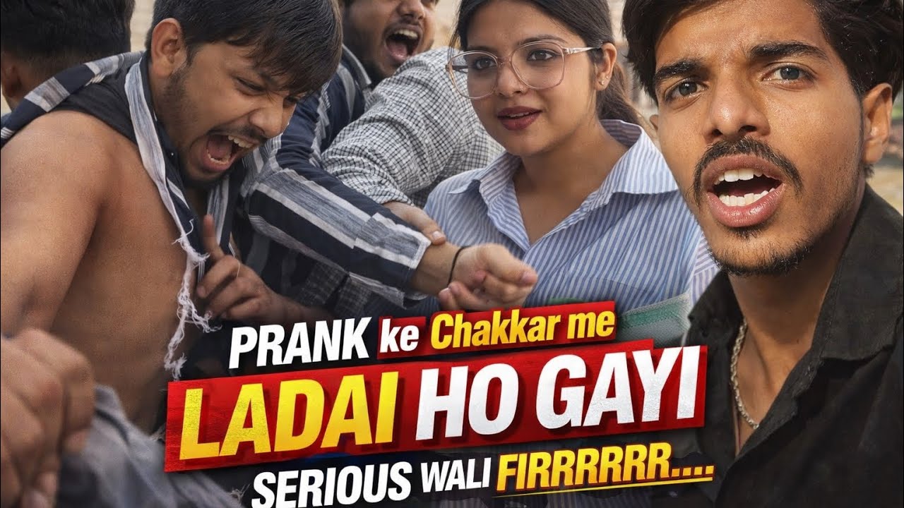 👉 PRANK Ke Chakkar Me Public Se LADAI Ho Gayi 😱 | Serious Wali Fight Firrrrrr... | Vlog-56 | SKB14D|