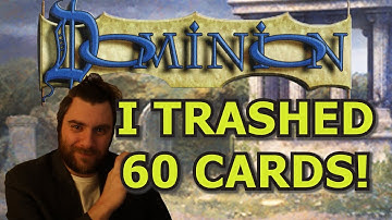 MOST TRASHED CARDS IN A SINGLE GAME!! [Dominion Online]