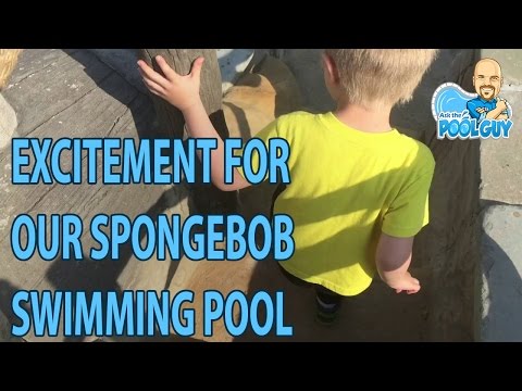 Ask the Pool Guy - Spongebob Swimming Pool Excitement! {Legendary Escapes}