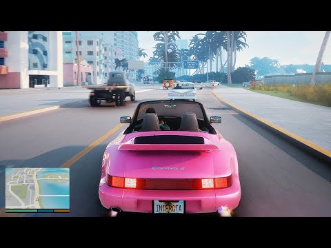 GTA: Vice City - Remastered 2022 ► GTA Vice City 2 on RTX™ 3090 Ray Tracing [GTA 5 PC Mod]