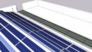 1 MW Solar Power Plant With SketchUp