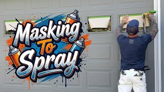Celebrity How to Mask a Garage Door for Airless Spraying (Windows, Concrete & Pro Tips) Profile