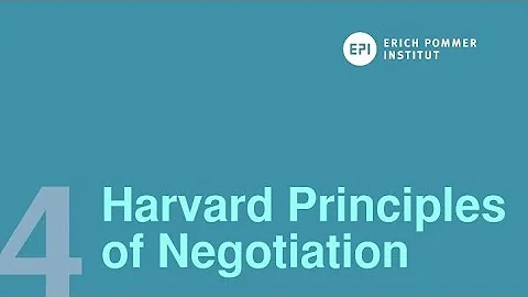 The Harvard Principles of Negotiation - DayDayNews