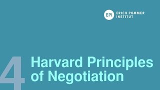 The Harvard Principles of Negotiation screenshot 1