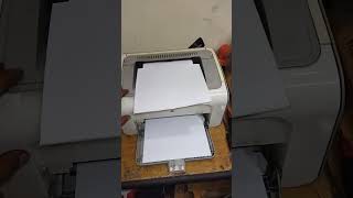 Test manual printer hp laserjet p1102