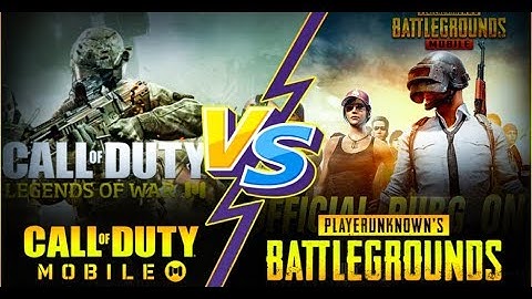 PUBG Mobile vs Call of Duty Mobile | A comparison of the two battle royale games.