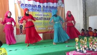 Tari Kreasi Islami Lagu Arab May Jus