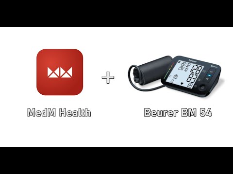 Beurer BM 54 with MedM Health App: How to Connect and Use