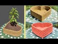 Cement pot making idea | CEMENT DIY | Easy and beautiful | perfect cement pots