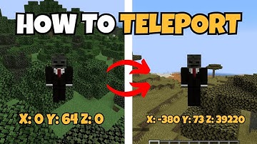 How to Teleport to Coordinates in Minecraft | Java & Bedrock