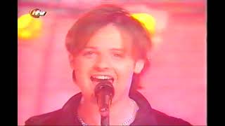 Ant & Dec performing When I Fall in Love at CITV Awards 1996 with Neil Buchanan and Dannii Minogue