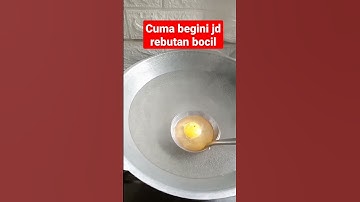 Thumbnail of cara membuat telor ceplok rebus#shorts@Teh fit
