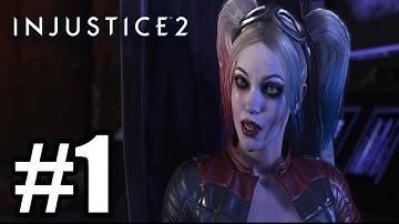 Injustice 2 Gameplay Walkthrough Part 1 [ PS4 Pro ]