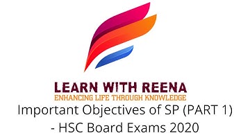 IMPORTANT OBJECTIVES OF SECRETARIAL PRACTICE (SP) ll HSC BOARD EXAMS 2020 ll PART 1