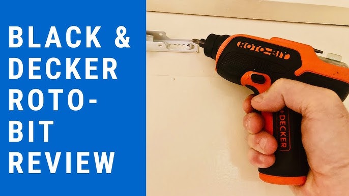 Black & Decker Roto-Bit BDCS50 4 Volt Cordless Screwdriver (New