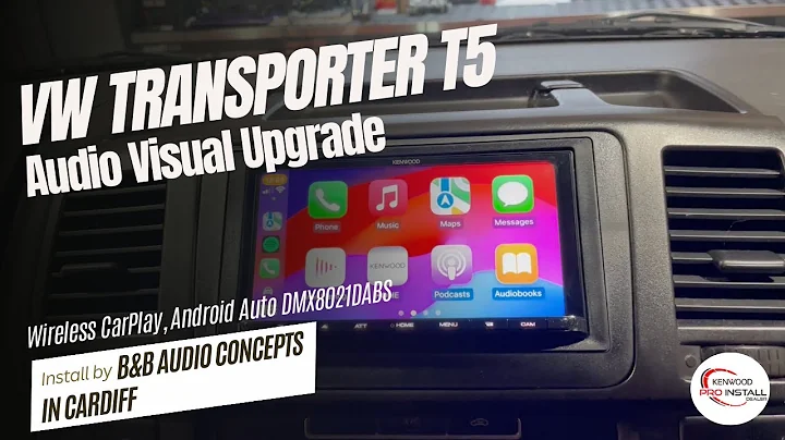 Volkswagen Transport T5 Radio Upgrade Wreless CarPlay DMX8021DABS #vw #vwt5 #caraudio