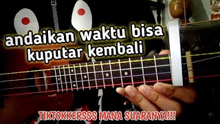 AUTO JOGED GUYS ! terdiam sepi cover ukulele senar 4