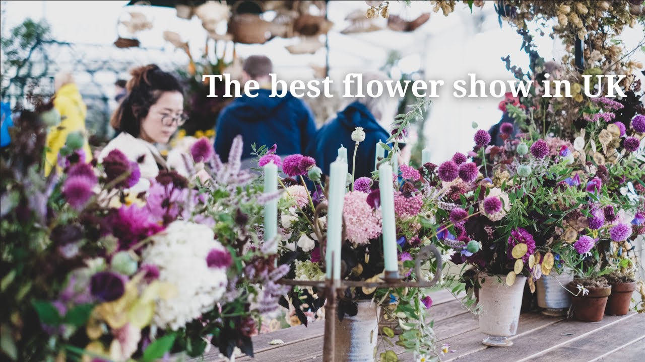 【ガーデン・フラワーショーツアー】イギリスの華やかガーデンフラワーショーリポート/プロが作るミニナチュラルガーデンの展示会/イギリス北部田舎暮らし