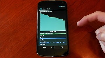 Nexus 4 -  Battery Life - Observations / Thoughts