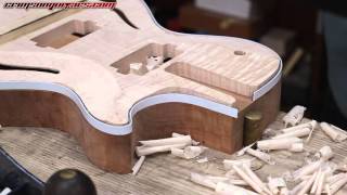 Tutorial - How To Plane a Guitar Body for the Neck Break Angle