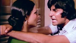 Amitabh Bachchan Fights With Rekha Do Anjaane Emotional Scene 1731