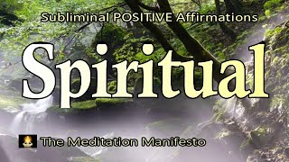 SPIRITUAL | Connectivity| Subliminal Affirmations | ALPHA Tones | Meditation #spirituality