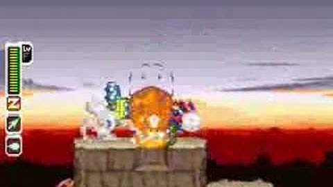 Megaman Zero 2 intro course Perfect Run