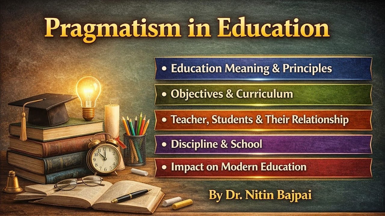 Pragmatism in Education | Meaning,Principles, Objectives,Curriculum,Teacher,Student,Discipline |