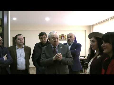 დიასპორის შეხვედრა სოხუმის უნივერსიტეტის რექტორთან (24.02.2020წ)