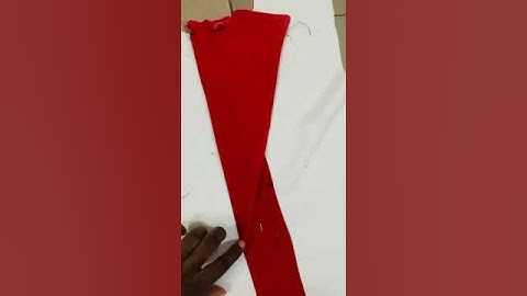 How to make a multi-colored dress #shorts