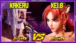 SF6 Kakeru (JP) VS Kei.B (Mai)💥Messatsu!💥スト6💥Street fighter 6