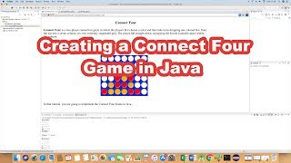Creating a Connect Four Game in Java