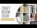 Craft Room Tour 2022 | New Flexispot Desk, Organizing Ideas & More