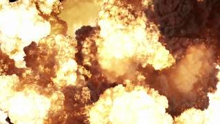 🔥 Explosion Fire Flames Smoke Animated VJ Loop Video Background for Edits