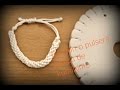 Cordón o pulsera básica || Kumihimo