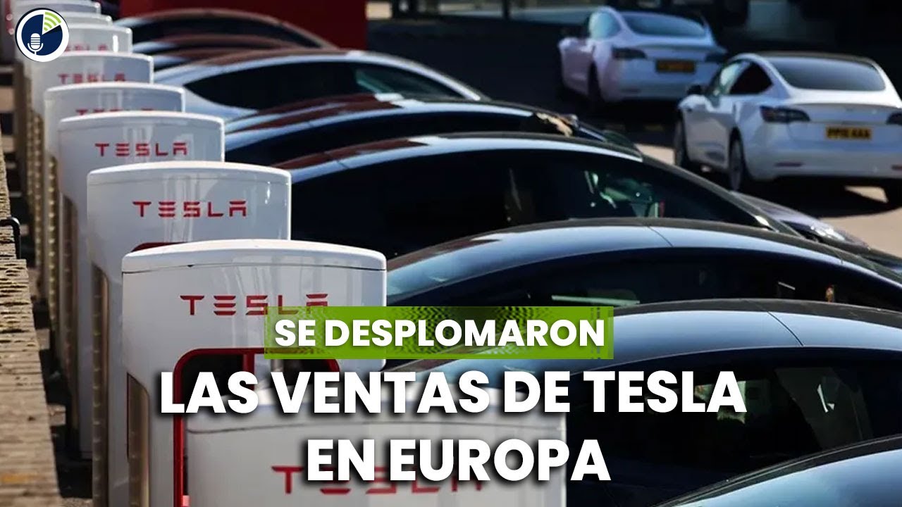 Asi se desplomaron las ventas de Tesla en Europa. - YouTube