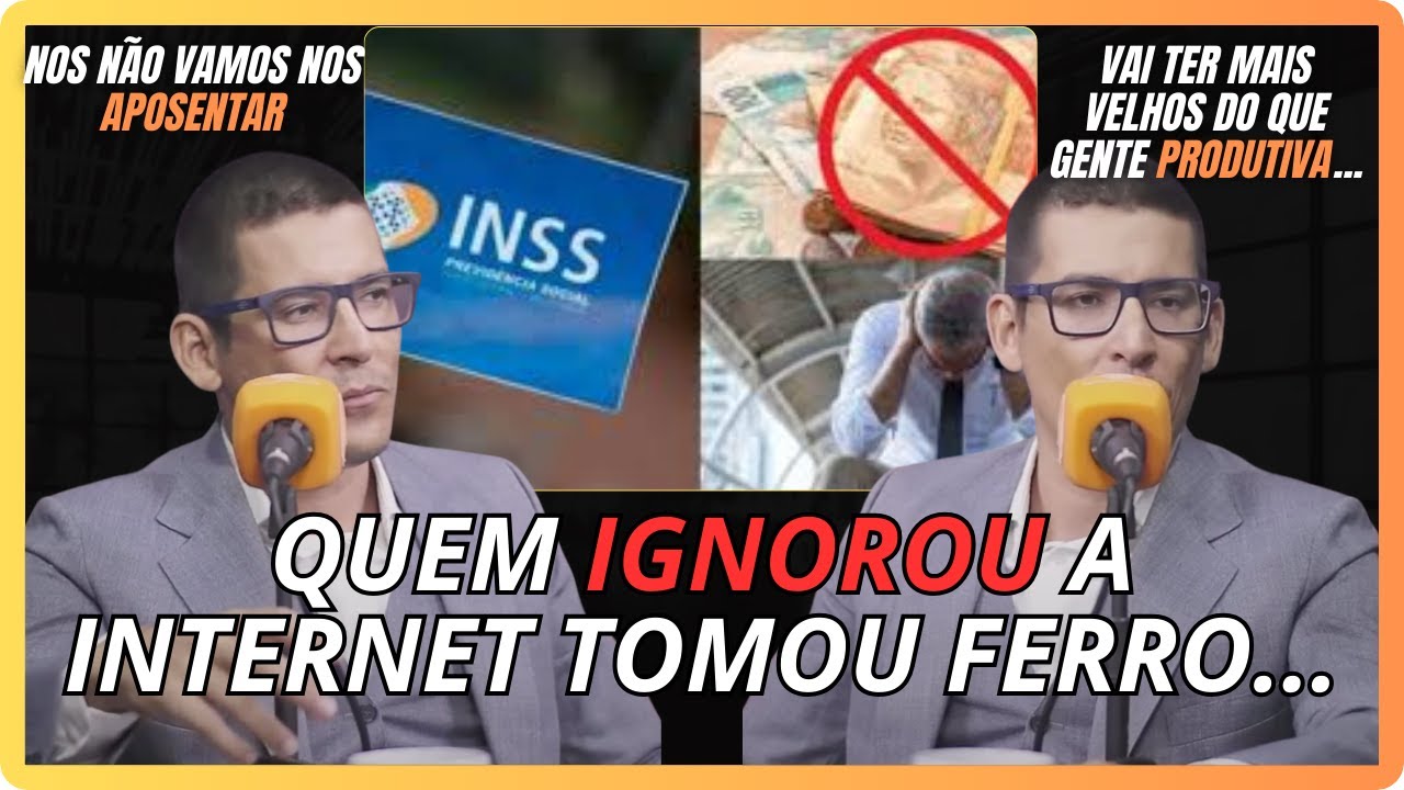RENATO TREZOITÃO COMENTANDO SOBRE O FIM INEVITÁVEL DO INSS... É UMA PIRÂMIDE?