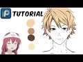 【Ibispaint】Como colorear cabello en Ibispaint / Hair coloring Tutorial