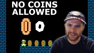 Is it Possible to Win Super Mario 35 Without Touching a Coin?