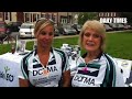 The DCTMA's Lauren Turton, left, and Cecile Charlton talk about Thursday's Bike to Work Day. @delcot